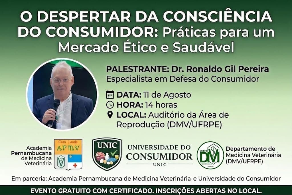 Palestra: O despertar da consciência do consumidor